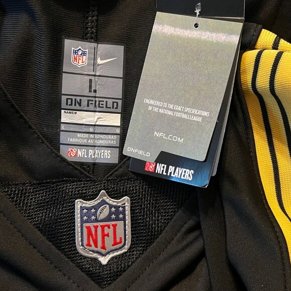 NFL Pittsburgh Steelers Pickett Football Jersey Mens Large New Retail $150 Nike - Picture 8 of 8